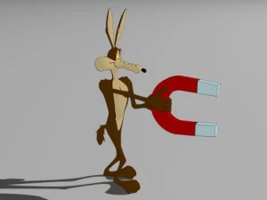 tipu muslihat dan anjing hutan Model 3D