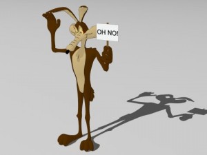 wile e coyote 3D Модель