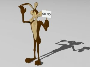 tipu muslihat dan anjing hutan Model 3D