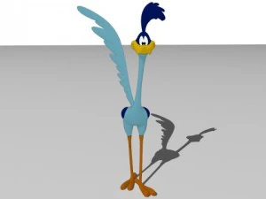 Road runner Model 3D
