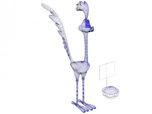 Road runner Model 3D