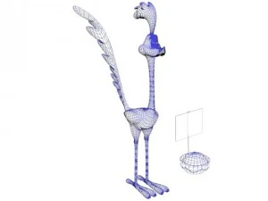 Road runner 3D Model