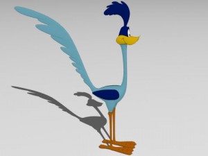 Road runner Model 3D