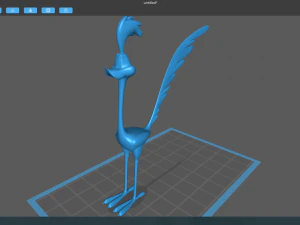 Road runner 3D Model