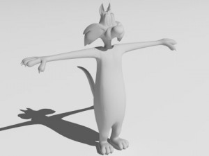 sylvester the cat Modello 3D