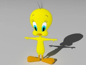 tweety bird 3D Model
