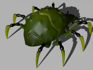 spider 3D मॉडल