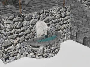 Golden hall of Meduseld 3D Model