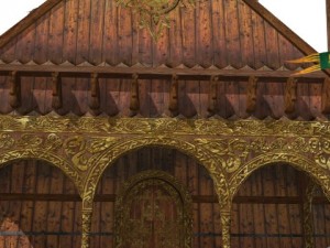 Golden hall of meduseled 3D Model