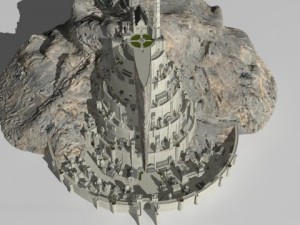 Minas tirith 3D Модель