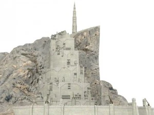 minas tirith Modelo 3D
