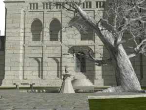 minas tirith Modelo 3D