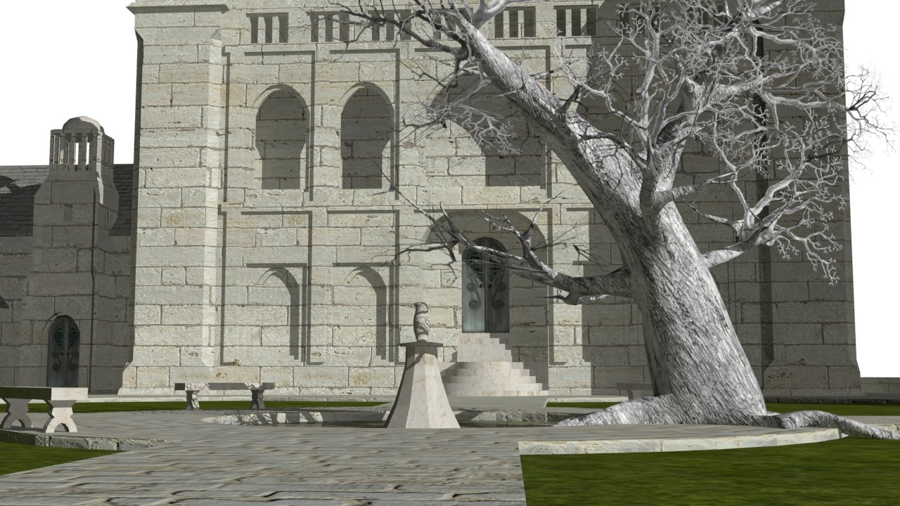 Minas tirith 3D Model in Fantasy 3DExport