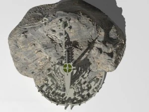 minas tirith Modelo 3D
