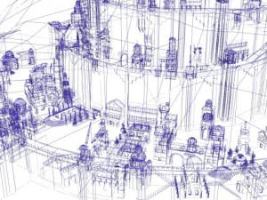 Minas tirith 3D Модель