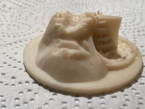 minas tirith Modelo 3D