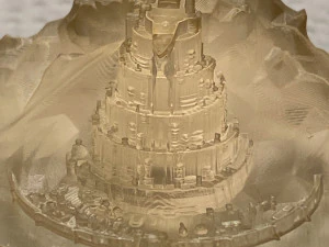 minas tirith Modelo 3D