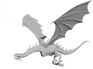 fell beast 3D 模型
