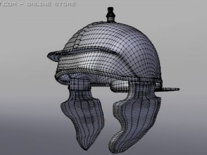 roman legionnaire helmet 3D 모델