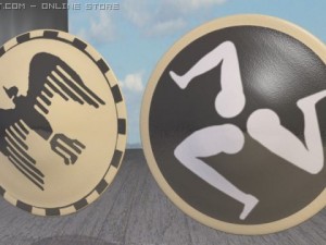 ancient greek shield collection Modelo 3D