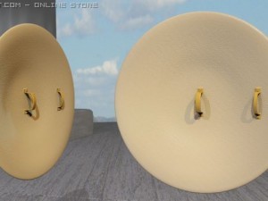 ancient greek shield collection 3D मॉडल