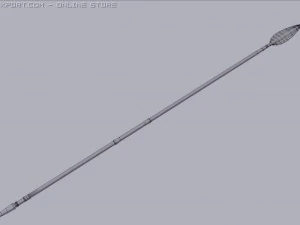 ancient greek spear 3D Model