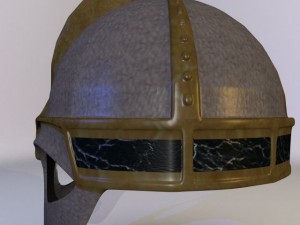 ancient viking helmet 3D Model