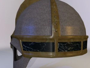 ancient viking helmet 3D Model