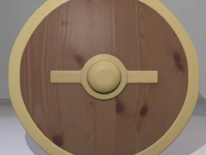 bouclier viking Modèle 3D