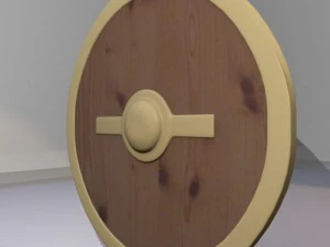 bouclier viking Modèle 3D