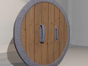 bouclier viking Modèle 3D