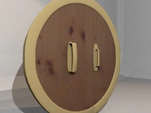 bouclier viking Modèle 3D