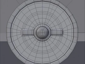 bouclier viking Modèle 3D