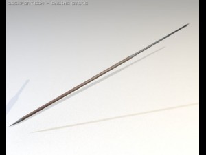 roman legionnaire spear pilum Modelo 3D