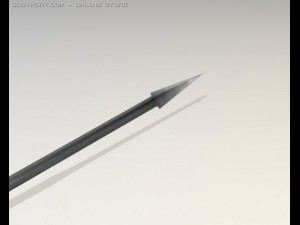 roman legionnaire spear pilum 3D 모델