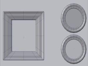 picture frames Modello 3D
