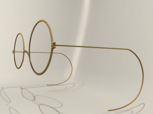 antique eyeglasses Model 3D