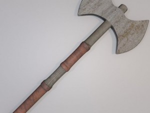 battle axe collection 3D Модель