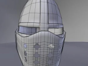 十字軍の兜 3Dモデル