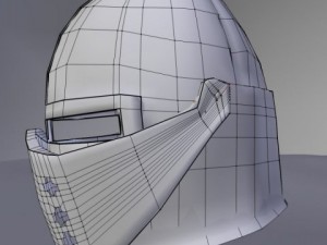 crusader helm 3D 模型