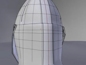 十字軍の兜 3Dモデル