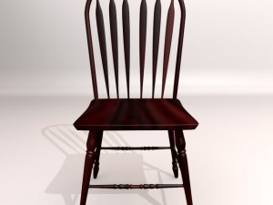 windsor side chair 3D मॉडल