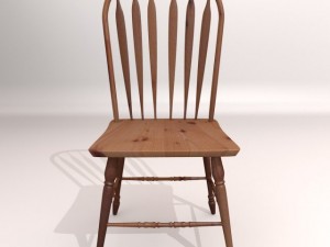 windsor side chair 3D मॉडल