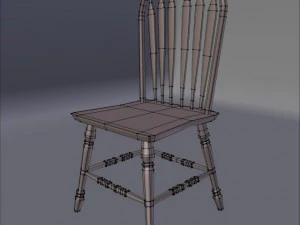 windsor side chair 3D Model
