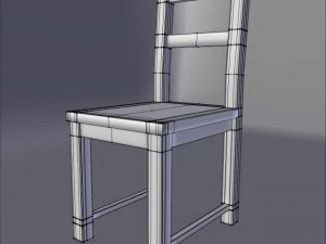 ikea chair ivar 3D Model