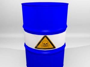 55 galonluk varil 3D Model