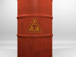55 gallon drum 3D Model
