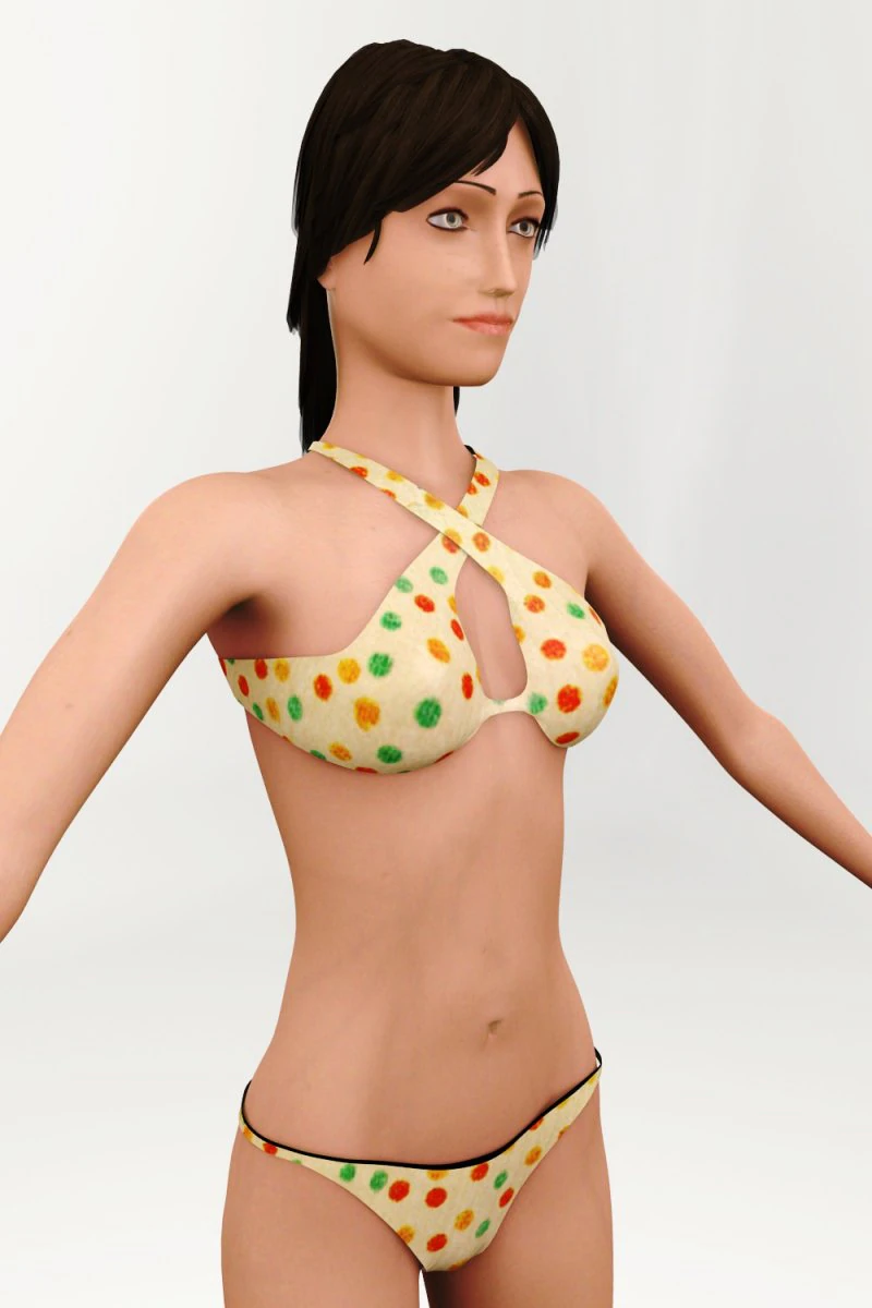 sexy 3d character sofie 3D Model .c4d .max .obj .3ds .fbx .stl .blend 