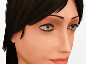 sexy 3d character sofie 3D मॉडल
