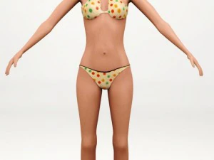 sexy 3d character sofie 3D Model